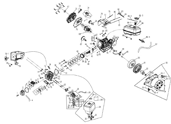 100562 simpson engine repalcement repair parts